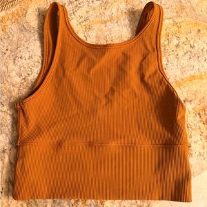 lululemon athletica Orange Tank Top